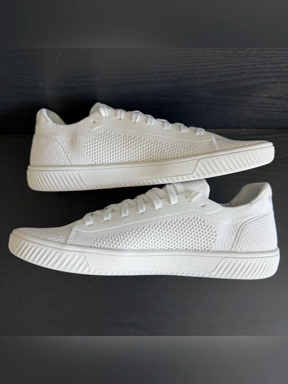 Flux Adapt Knit Trainer Barefoot Minimalist Sneaker Sz 9.5 White Shoe Brand NEW